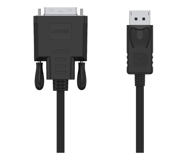 UNITEK Kabel DisplayPort to DVI 1,8m; Y-5118BA - 385717 - zdjęcie